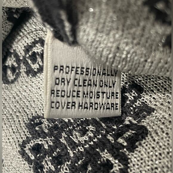 St. John Collection by Marie Gray Sweater and Tank Top Set Gray Metallic- S/4 - Picture 9 of 13